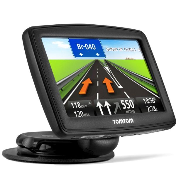 Navegador Gps Tomtom Xl335 Tela 4 3 Touch Screen Avisa Radar