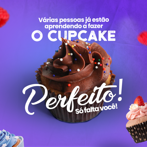  Curso de Cupcake -  Aprenda a fazer incrveis e saborosos recheios para seus Cupcakes como Nutella