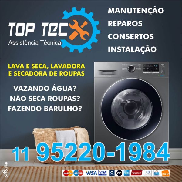 Reparo de lava e seca da Electrolux