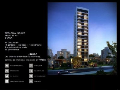 apto. tipo studio com serviços de flat