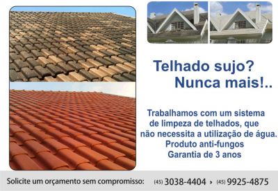 LIMPA TELHAS CASCAVEL