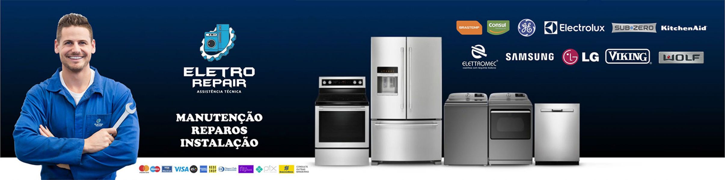 Conserto de Refrigeradores Whirlpool com a Eletro Repair em São Paulo