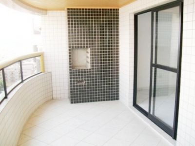 Apartamento de 3 dorm. 1 suíte-churrasq. na sacada - Praia Grande-SP