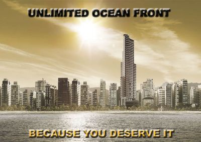 UNLIMITED OCEAN FRONT - SANTOS - 45 A 130 M²
