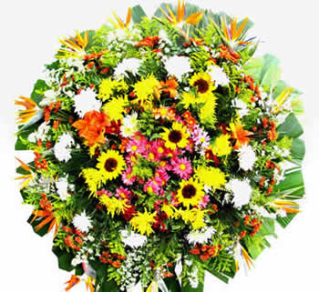 Velório JK Eldorado entrega de coroas de flores Coroas de flores Velório JK Eldorado Contagem
