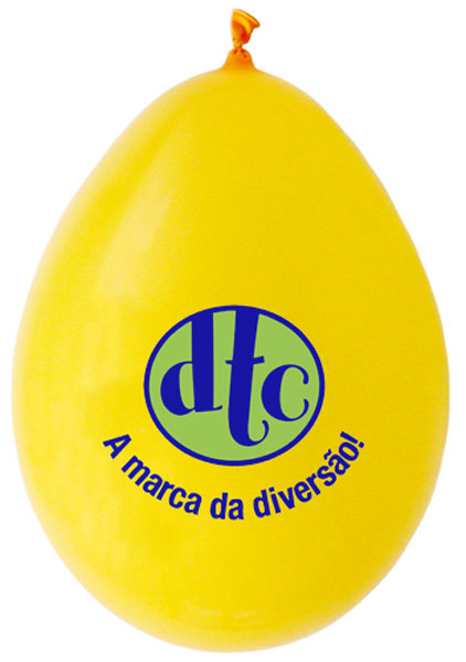 Balões Personalizados em até 4 cores de Gravação -  Balloon Personal