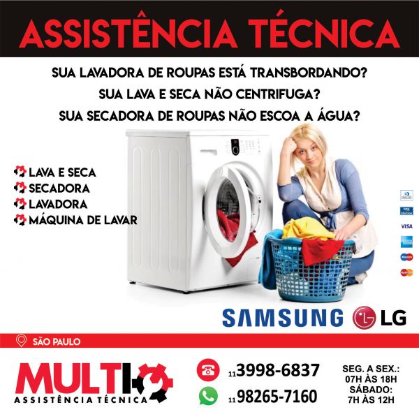 Conserto Técnico Secadora na região São Matheus