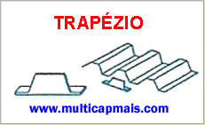 Placa de fechamento telha trapézio - BA