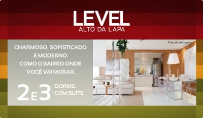 Apartamento Level Alto da Lapa Penthouse 2 dormitórios 69 m²( 2 vagas) R$662.000