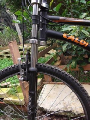 Caloi XRT dupla suspensão Barbada!