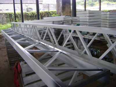 Tesouras, Pilares, treliças - kit galpão a partir de 40,00m² Tel(12) 3351-1541