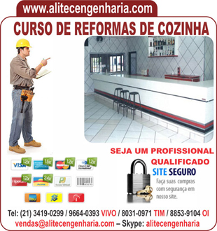 Curso Vídeo Aulas e Apostilas Reformas Residenciais e Comerciais