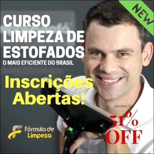 Curso Limpeza de Estofados