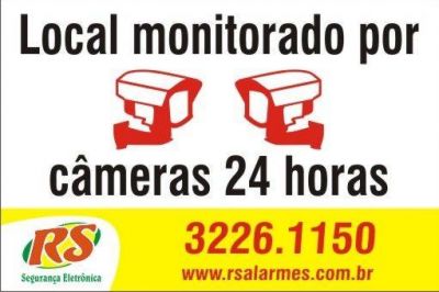 alarmes, cameras, cerca eletrica interfones monitoramento 24 hs.