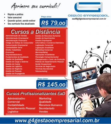 ENSINO A DISTÂNCIA NA ÁREA DE GESTÃO