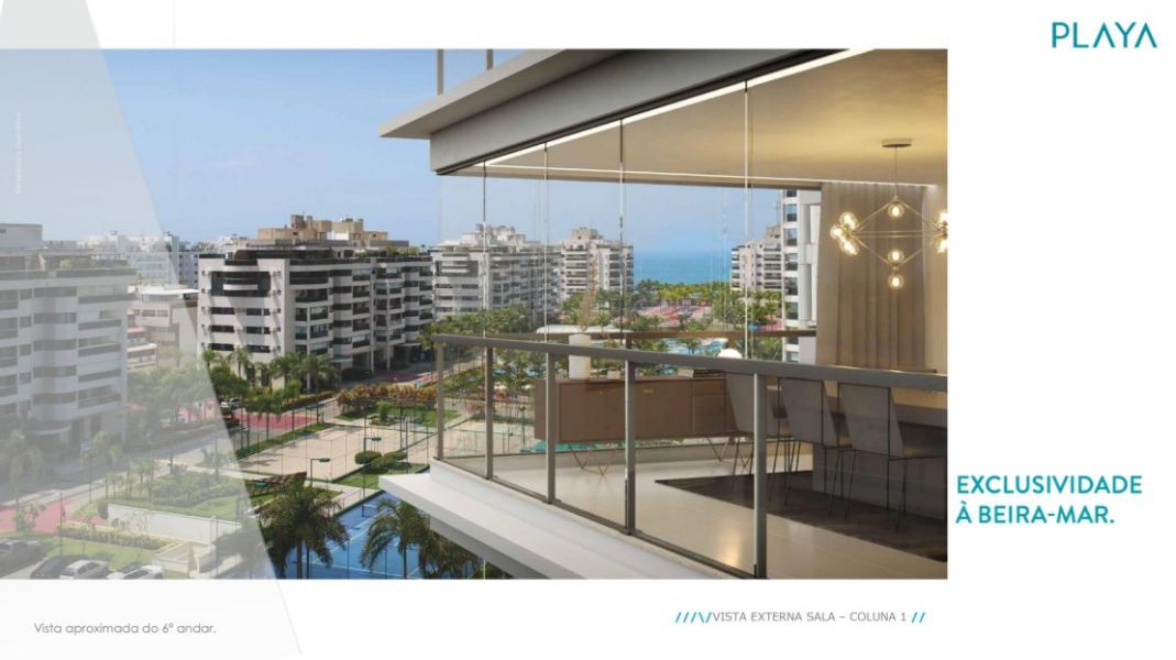 Playa Residence Service Apartamentos 4 e 3 quartos na Prai da Barra da Tijuca