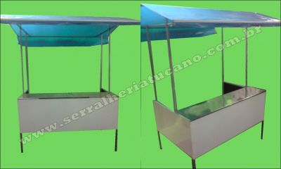 Barraca de Batata frita 1,50 x 1,00 praticidade 