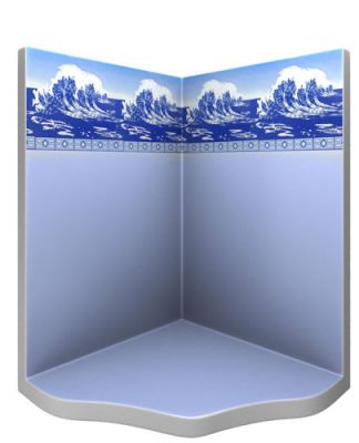 revestimento de vinil para piscinas e caixa dagua