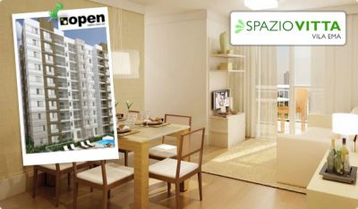 Apartamento Spazio Vitta Vila Ema 2 dorms. - 49 m² 1 vaga R$238.000