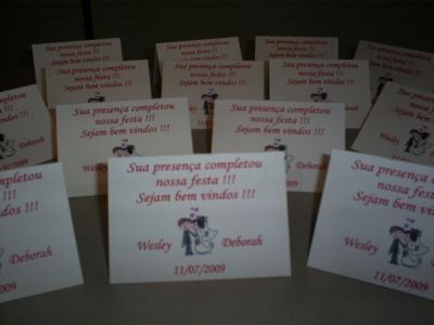 CONVITE + LEMBRANCINHA = 3,80 FRETE GRÁTIS