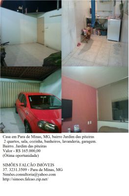 casa em para de minas 2 quartos otimo preço 