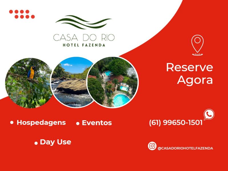 Hotel Fazenda Casa do Rio - Eventos e Buffet