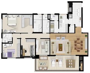 Inovarte Apto Novo Pronto Barra Funda 4 Dorms 160m² Lazer Terraço Gourmet - Novo Morar