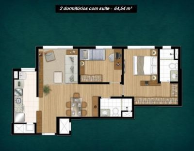 APARTAMENTO 2 DORM ZONA LESTE PORTO ALEGRE RS