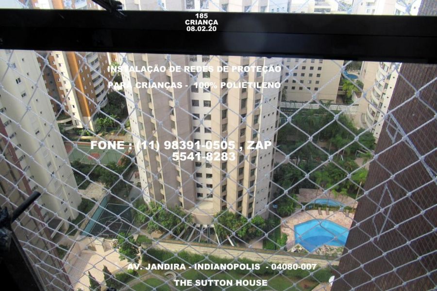 Telas de Proteção na Av. Jandira, Indianopolis, (11)  5524-7412