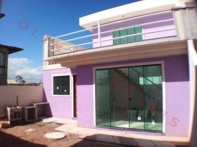 Olinto Imóveis vende Duplex 2 qts no Village em Rio das Ostras