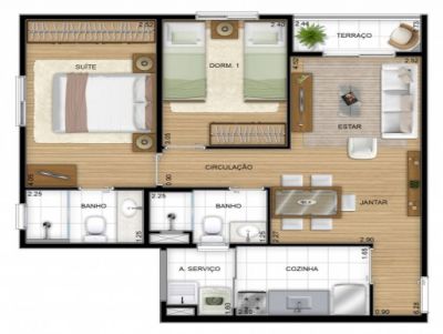 Vendo apto na Lapa - 2 dorms 1 suite - pronto