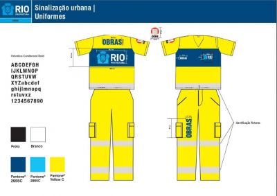 COSTUREIRA DE UNIFORMES PADRÃO DE SEGURANÇA