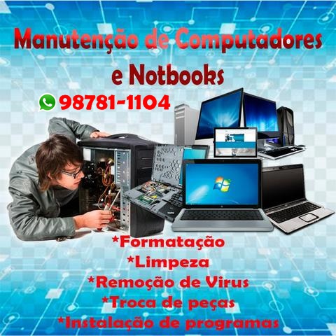 Manutenção de Computadores salvador Bahia a Domicilio (71)3461.6890