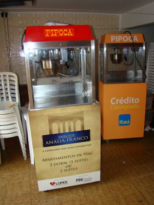 Locação de Carrinho de Pipoca - Pipoqueira Elétrica