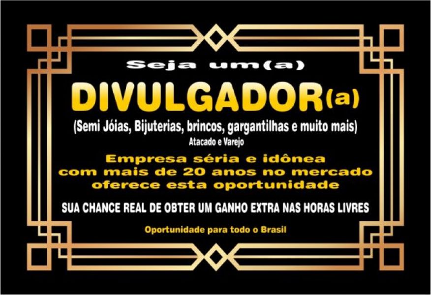 DIVULGADOR PARA FOLHEADOS (Ouro e Prata)