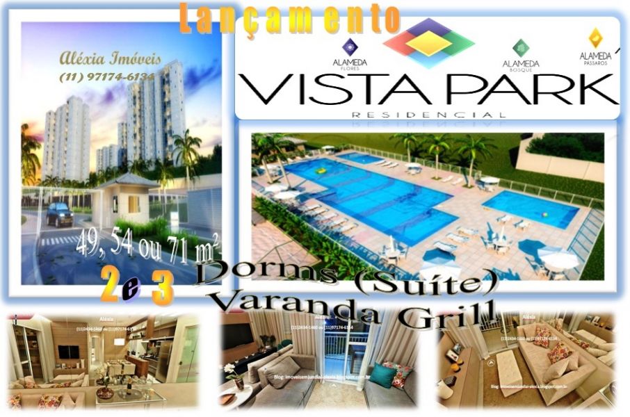 Vista Park Apartamentos Alameda Bosque entrega jan/2016