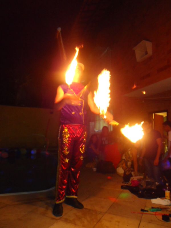 Recepção circenses para festas e eventos