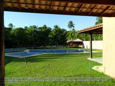 Terreno a venda, Litoral Norte de Salvador, Condomínio Fechado.