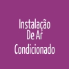 instalação de ar condicionado