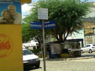 Placas oara Identificação de Ruas