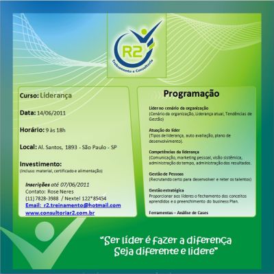 Curso: Liderança