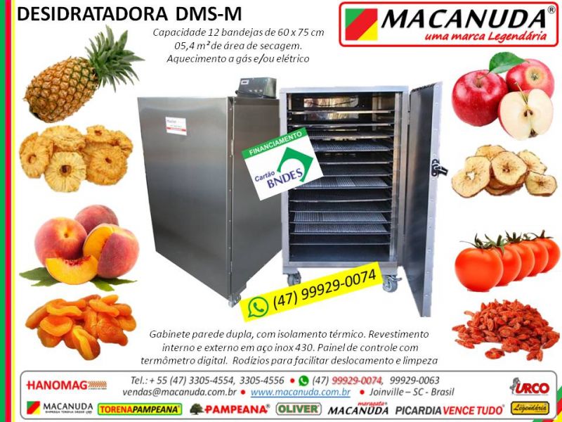 MÁQUINA profissional para desidratar HIBISCO e outras plantas MACANUDA
