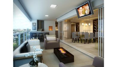 Apartamento Domani Brooklin - 258m² - 4 suites - 5 vagas - Gllaucia da PDG - 7765 7667