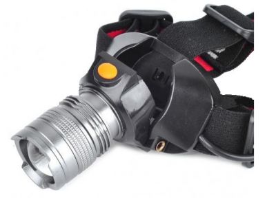 Lanterna de Cabeça CREE com Zoom de Alta Potência