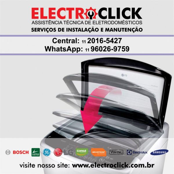 Manutenção para máquina de lavar roupas