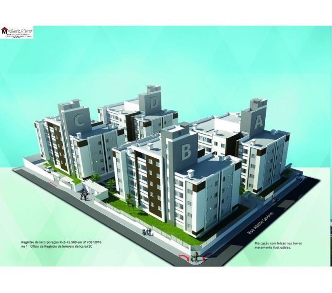 Cristalli Içara Presidente Vargas apartamento a venda