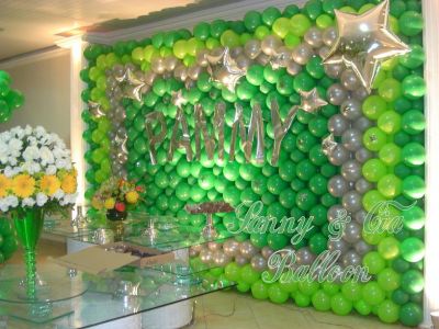 Decoração com balões / bolas