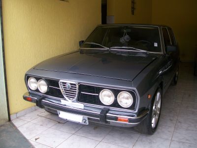Vendo ou troco ALFA ROMEO 1980 LINDO RODAS 17,MECANICA ORIGINAL,ETC
