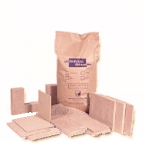 Vermiculita para isolação térmica sauna a Vapor  