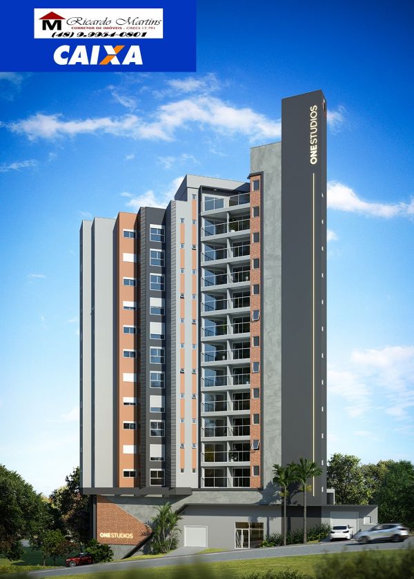 One Studios Centro Criciúma apartamento a venda